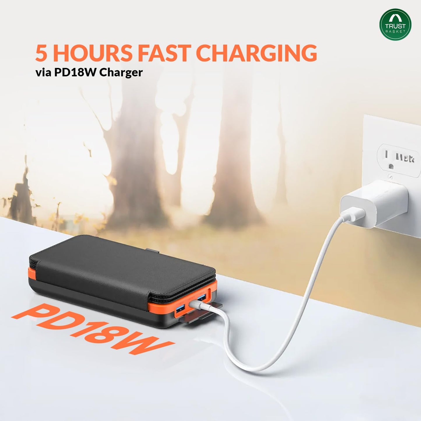Solar Charge Pro™: 20,000mAh Outdoor Power Bank
