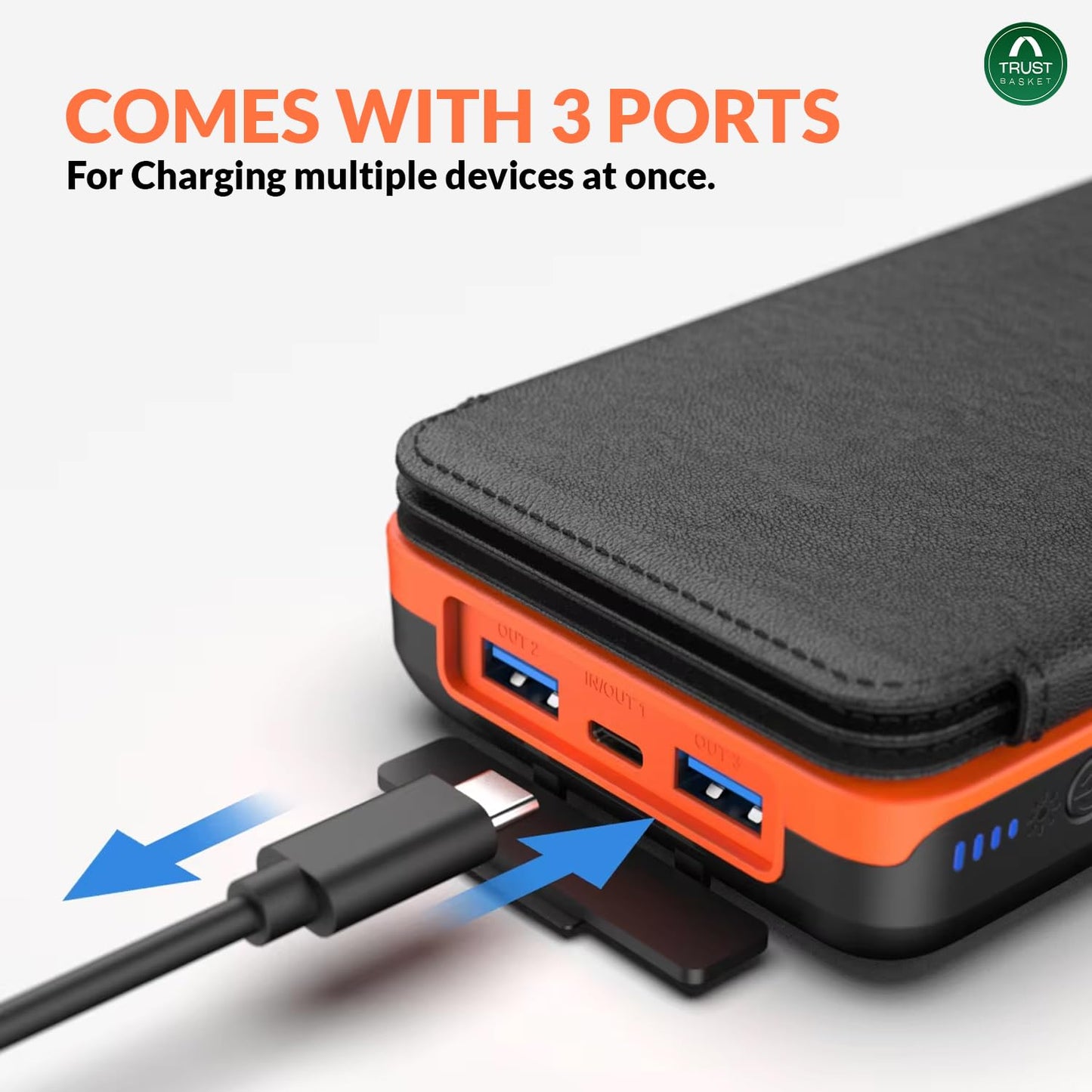 Solar Charge Pro™: 20,000mAh Outdoor Power Bank