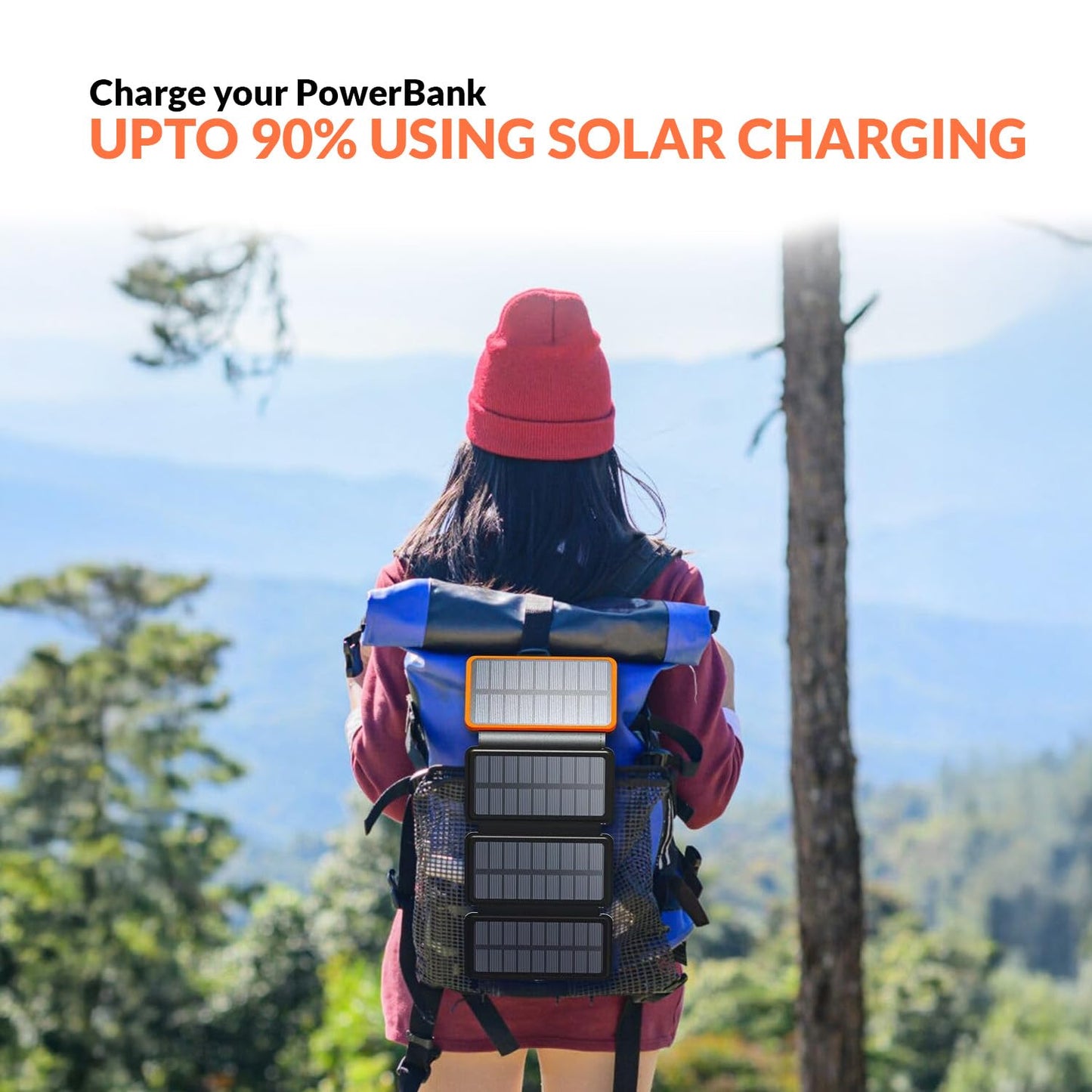 Solar Charge Pro™: 20,000mAh Outdoor Power Bank