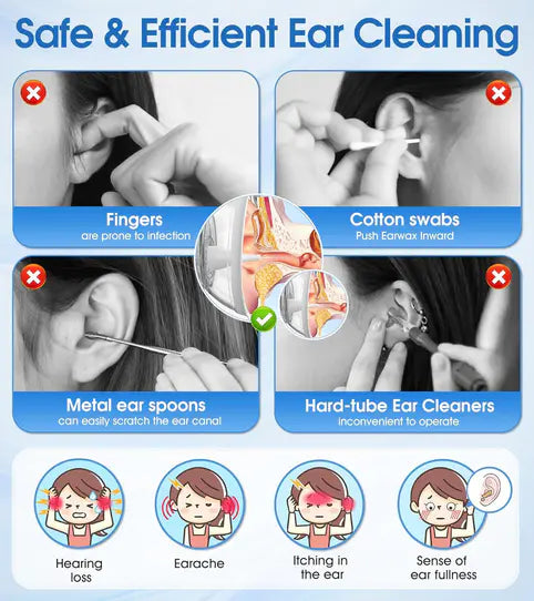 Ear Cleaner, Electric Ear Cleaning Kit