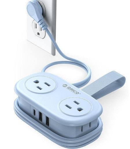 TravelMate™ Compact Power Strip