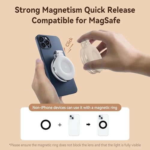 Magnetic Fill Light for Stunning Selfies™
