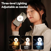 Magnetic Fill Light for Stunning Selfies™