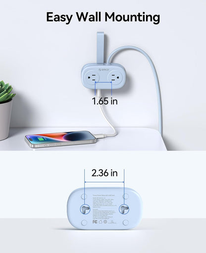 TravelMate™ Compact Power Strip
