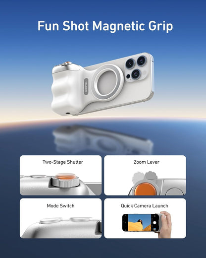SmartGrip Pro™: Magnetic Smartphone Camera Handle