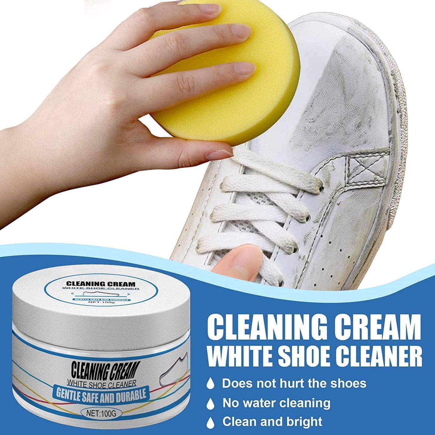Multi-Functional Cleaning Cream for Shoes