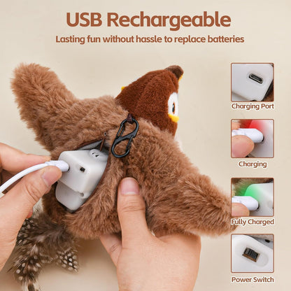 Chirping Bird Interactive Cat Toy