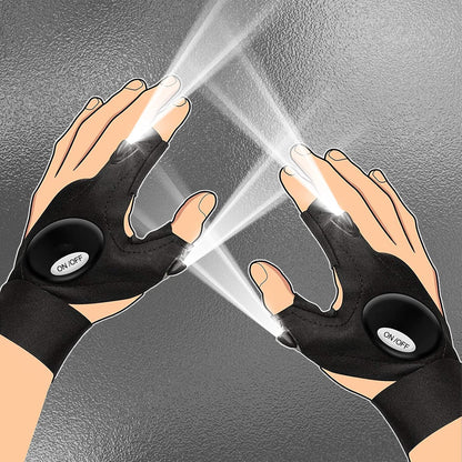 Multi-Tasking  LED Gloves